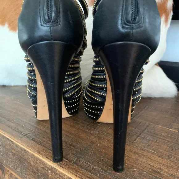 Christian Dior Studded Caged Bootie - Picture 11 of 15